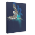 Budgerigar’s Midnight Adventure Canvas Print Night Flight 28"x40"(70x100 cm) Canvas Print
