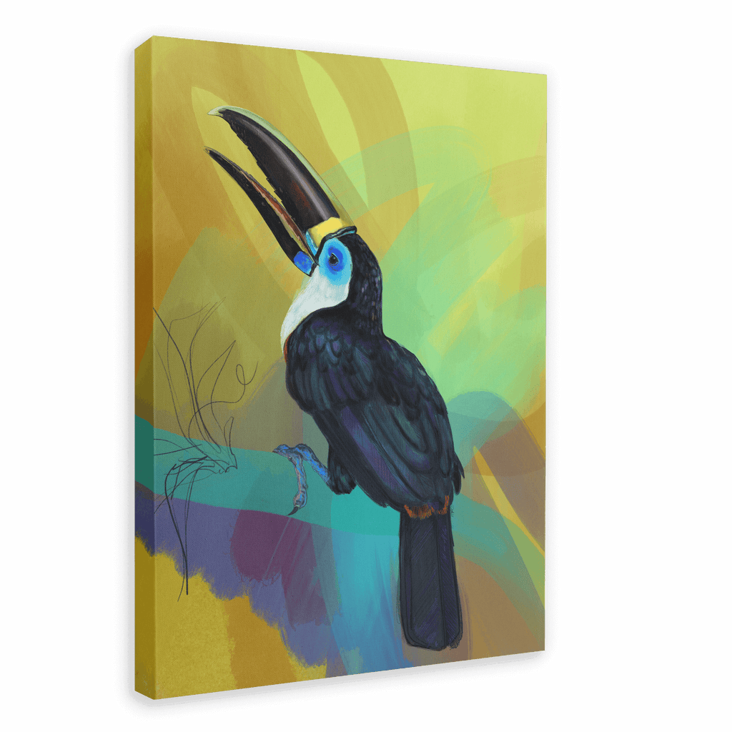 Dusk Requiem Canvas Print Night Flight 28"x40"(70x100 cm) Canvas Print
