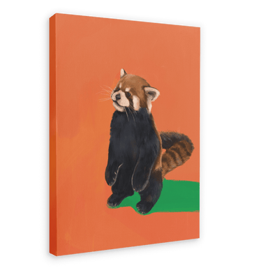 Red Panda OG Canvas Print Food Fur & Feathers 28"x40"(70x100 cm) Canvas Print