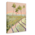 Peachy Vantage Giclée Canvas Print Palmy Days 28"x40"(70x100 cm) Canvas Print