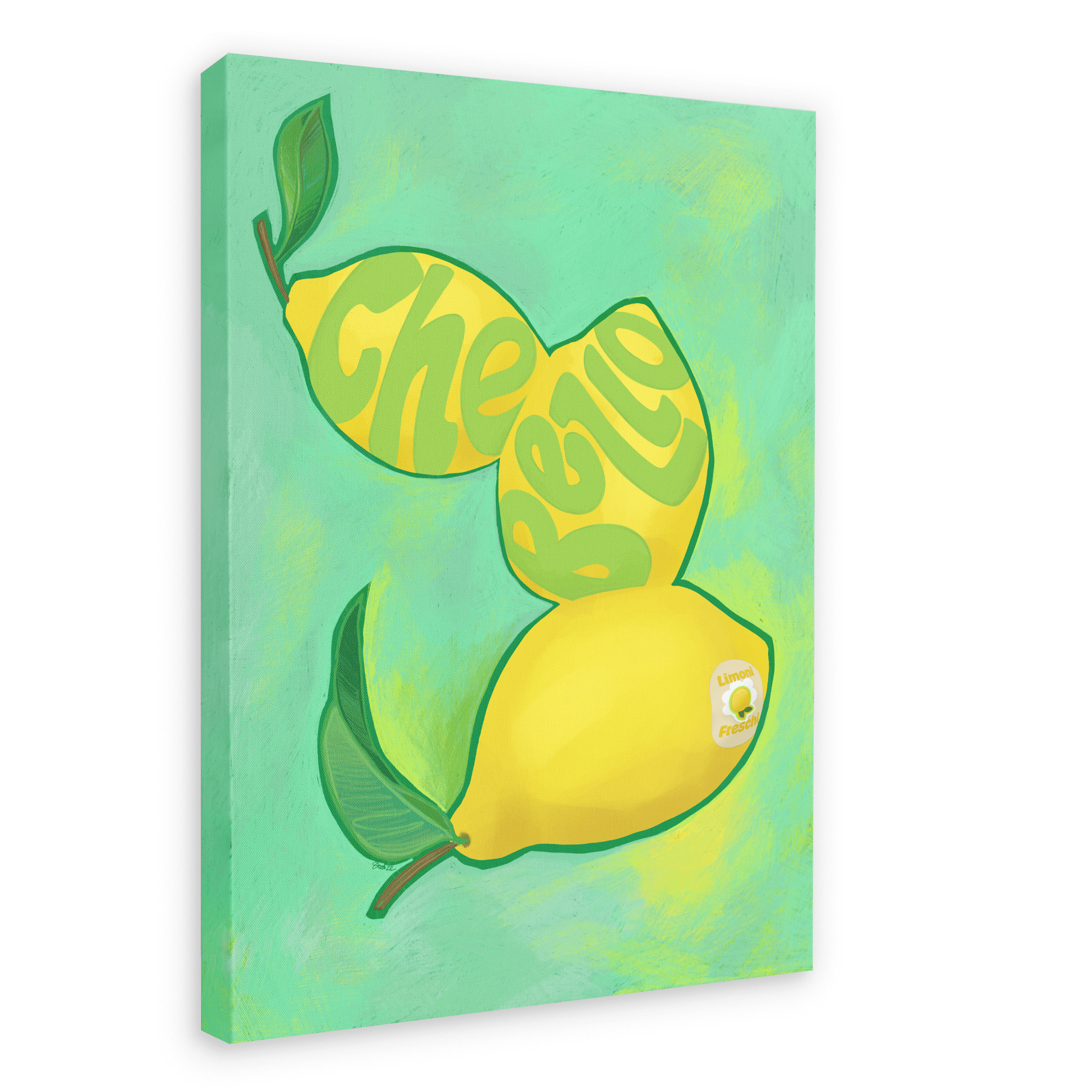 Limoni Giclée Canvas Print Intercontinental Fruitery 28"x40"(70x100 cm) Canvas Print