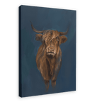 Kyloe Giclée Canvas Print Food Fur & Feathers 28"x40"(70x100 cm) Canvas Print