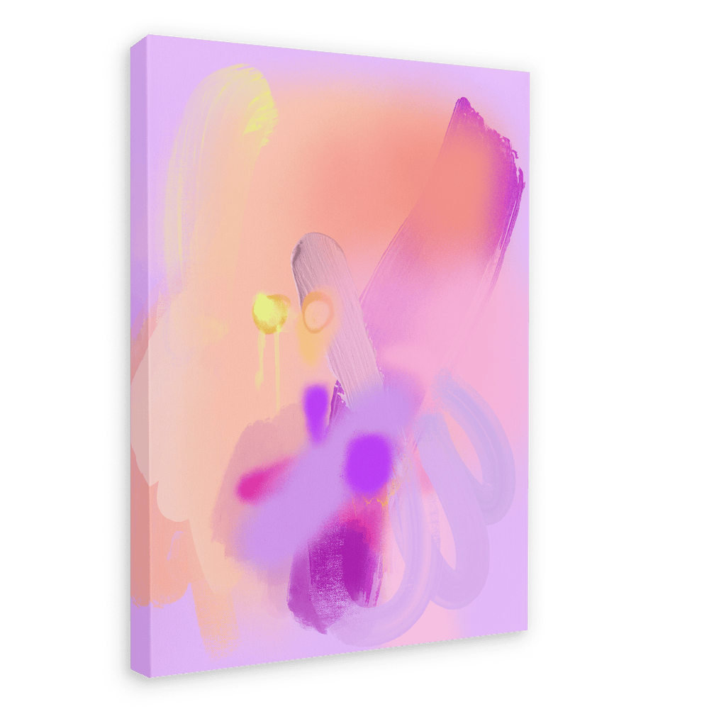 Chromatose No.01/Lilac Canvas Print Chromatose 28"x40"(70x100 cm) Canvas Print