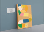 Jellysnakes Lemon Twist Giclée Canvas Print Jellysnakes 28"x40"(70x100 cm) Canvas Print