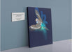 Budgerigar’s Midnight Adventure Canvas Print Night Flight 28"x40"(70x100 cm) Canvas Print