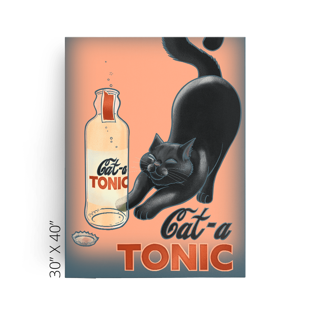 CataTonic Canvas Print ADimals 30