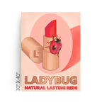 Ladybug Lipstick Canvas Print ADimals 30" X 40" Canvas Print
