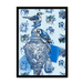 Delft Daft - Jays On A Jar Framed Print The Gathering A3 (297 X 420 mm) / Black / No Mount (All Art) Framed Print