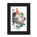 Le Beak C'est Chic Framed Print The Gathering A3 (297 X 420 mm) / Black / Black Mount Framed Print