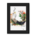 Party Of Parrots Framed Print The Gathering A3 (297 X 420 mm) / Black / Black Mount Framed Print