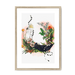 Party Of Parrots Framed Print The Gathering A3 (297 X 420 mm) / Natural / White Mount Framed Print