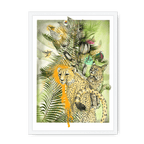 Big Cat Tropicana Framed Print The Gathering A3 (297 X 420 mm) / White Framed Print