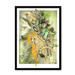 Big Cat Tropicana Framed Print The Gathering A3 (297 X 420 mm) / Black Framed Print