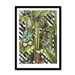 Butterfly Tropicana Framed Print The Gathering A3 (297 X 420 mm) / Black Framed Print