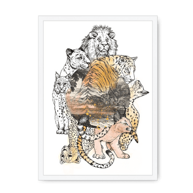 Cataloupe Framed Print The Gathering A3 (297 X 420 mm) / White / No Mount (All Art) Framed Print