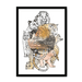 Cataloupe Framed Print The Gathering A3 (297 X 420 mm) / Black / No Mount (All Art) Framed Print