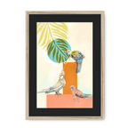 Tropical Pals Framed Print The Gathering A3 (297 X 420 mm) / Natural / Black Mount Framed Print