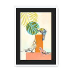 Tropical Pals Framed Print The Gathering A3 (297 X 420 mm) / White / Black Mount Framed Print