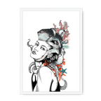 Sea Framed Print Habitats A3 (297 X 420 mm) / White / No Mount (All Art) Framed Print