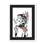 Sea Framed Print Habitats A3 (297 X 420 mm) / White / Black Mount Framed Print