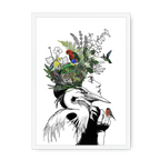 Sky Framed Print Habitats A3 (297 X 420 mm) / White / No Mount (All Art) Framed Print