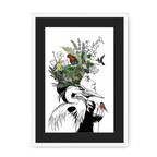 Sky Framed Print Habitats A3 (297 X 420 mm) / White / Black Mount Framed Print