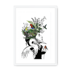 Sky Framed Print Habitats A3 (297 X 420 mm) / White / White Mount Framed Print