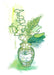 Foliage Green Matte Art Print Chromatic Scents Art Print