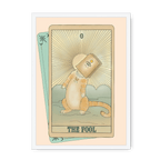 The Fool Framed Print Tarot Cats A3 (297 X 420 mm) / White / No Mount (All Art) Framed Print