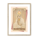 The High Priestess Framed Print Tarot Cats A3 (297 X 420 mm) / Natural / White Mount Framed Print