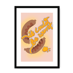 It Could Be Wurst Framed Print Favourite Things A3 (297 X 420 mm) / Black / White Mount Framed Print
