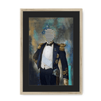 The Duke Framed Print Noblesse Oblige A3 (297 X 420 mm) / Natural / Black Mount Framed Print