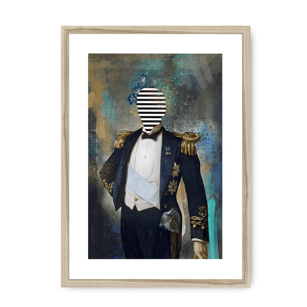 The Duke Framed Print Noblesse Oblige A3 (297 X 420 mm) / Natural / White Mount Framed Print