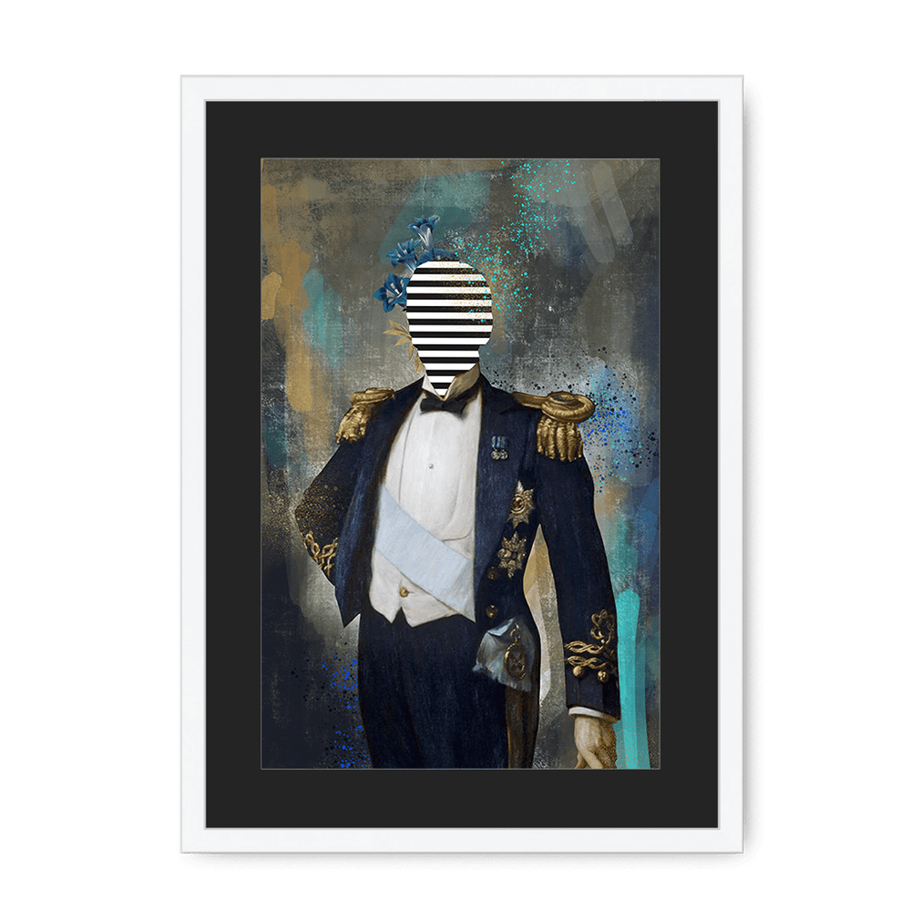 The Duke Framed Print Noblesse Oblige A3 (297 X 420 mm) / White / Black Mount Framed Print