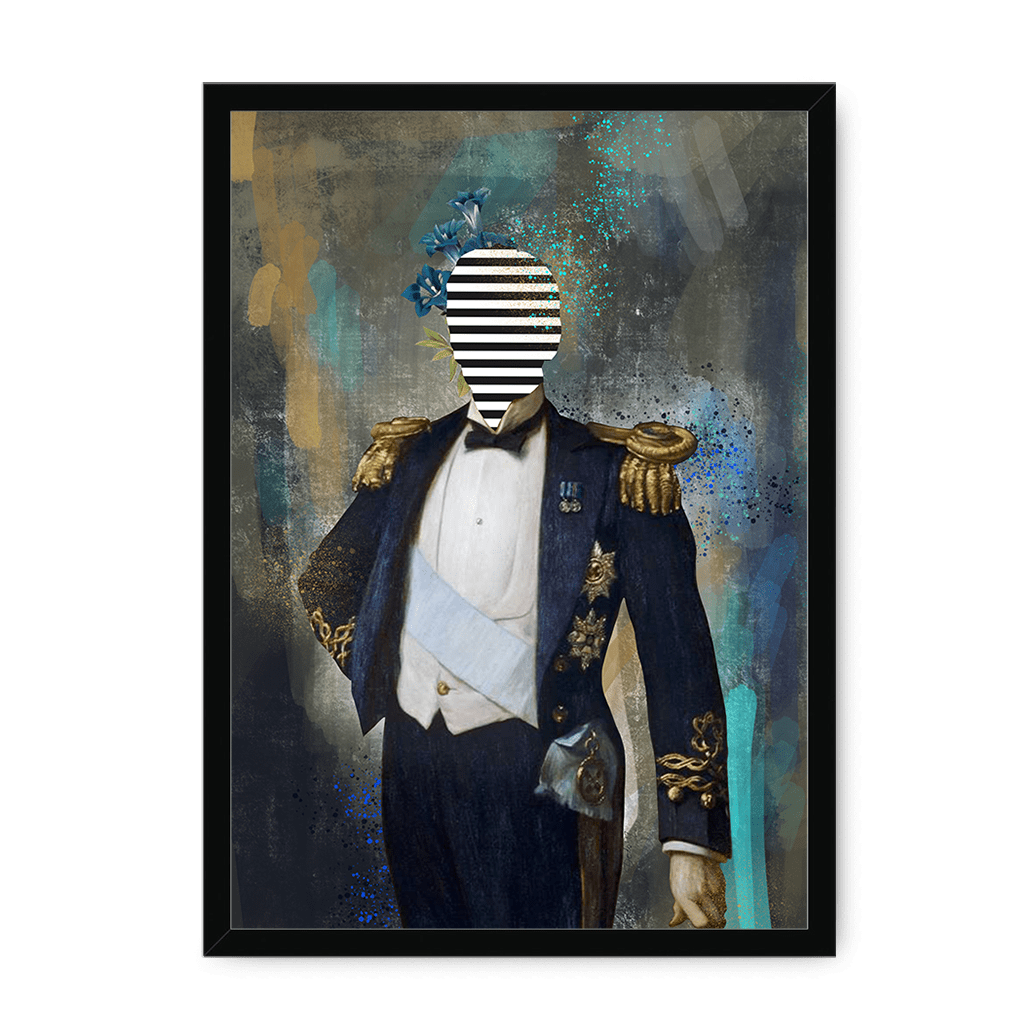 The Duke Framed Print Noblesse Oblige A3 (297 X 420 mm) / Black / No Mount (All Art) Framed Print