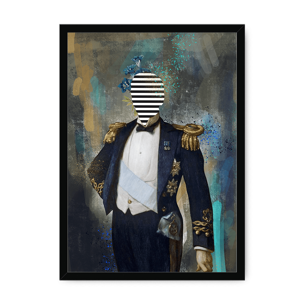 The Duke Framed Print Noblesse Oblige A3 (297 X 420 mm) / Black / No Mount (All Art) Framed Print