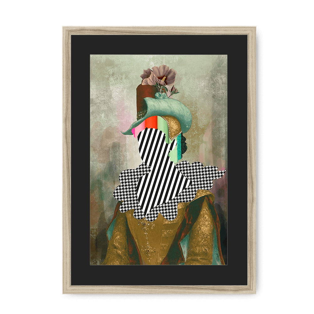 The Duchess Framed Print Noblesse Oblige A3 (297 X 420 mm) / Natural / Black Mount Framed Print