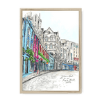 Victoria Street Framed Print Essential Edinburgh A3 (297 X 420 mm) / Natural / No Mount (All Art) Framed Print