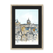 Old Town & St Giles Framed Print Essential Edinburgh A3 (297 X 420 mm) / Natural / Black Mount Framed Print