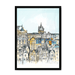 Old Town & St Giles Framed Print Essential Edinburgh A3 (297 X 420 mm) / Black / No Mount (All Art) Framed Print