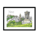 Calton Hill Edinburgh Framed Print Essential Edinburgh A3 (297 X 420 mm) / Black / White Mount Framed Print