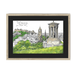 Calton Hill Edinburgh Framed Print Essential Edinburgh A3 (297 X 420 mm) / Natural / Black Mount Framed Print