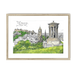 Calton Hill Edinburgh Framed Print Essential Edinburgh A3 (297 X 420 mm) / Natural / White Mount Framed Print