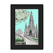 Scott Monument Edinburgh Framed Print Essential Edinburgh A3 (297 X 420 mm) / Black / Black Mount Framed Print