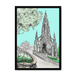 Scott Monument Edinburgh Framed Print Essential Edinburgh A3 (297 X 420 mm) / Black / No Mount (All Art) Framed Print