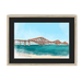 The Forth Bridge Framed Print Essential Edinburgh A3 (297 X 420 mm) / Natural / Black Mount Framed Print