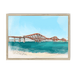 The Forth Bridge Framed Print Essential Edinburgh A3 (297 X 420 mm) / Natural / No Mount (All Art) Framed Print