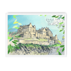 Edinburgh Castle Framed Print Essential Edinburgh A3 (297 X 420 mm) / White / No Mount (All Art) Framed Print