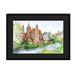 Water Of Leith & Dean Village Framed Print Essential Edinburgh A3 (297 X 420 mm) / Black / Black Mount Framed Print