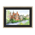 Water Of Leith & Dean Village Framed Print Essential Edinburgh A3 (297 X 420 mm) / Natural / Black Mount Framed Print